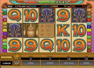 Mega moolah isis