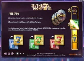 Sevens high