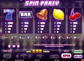 Spin party